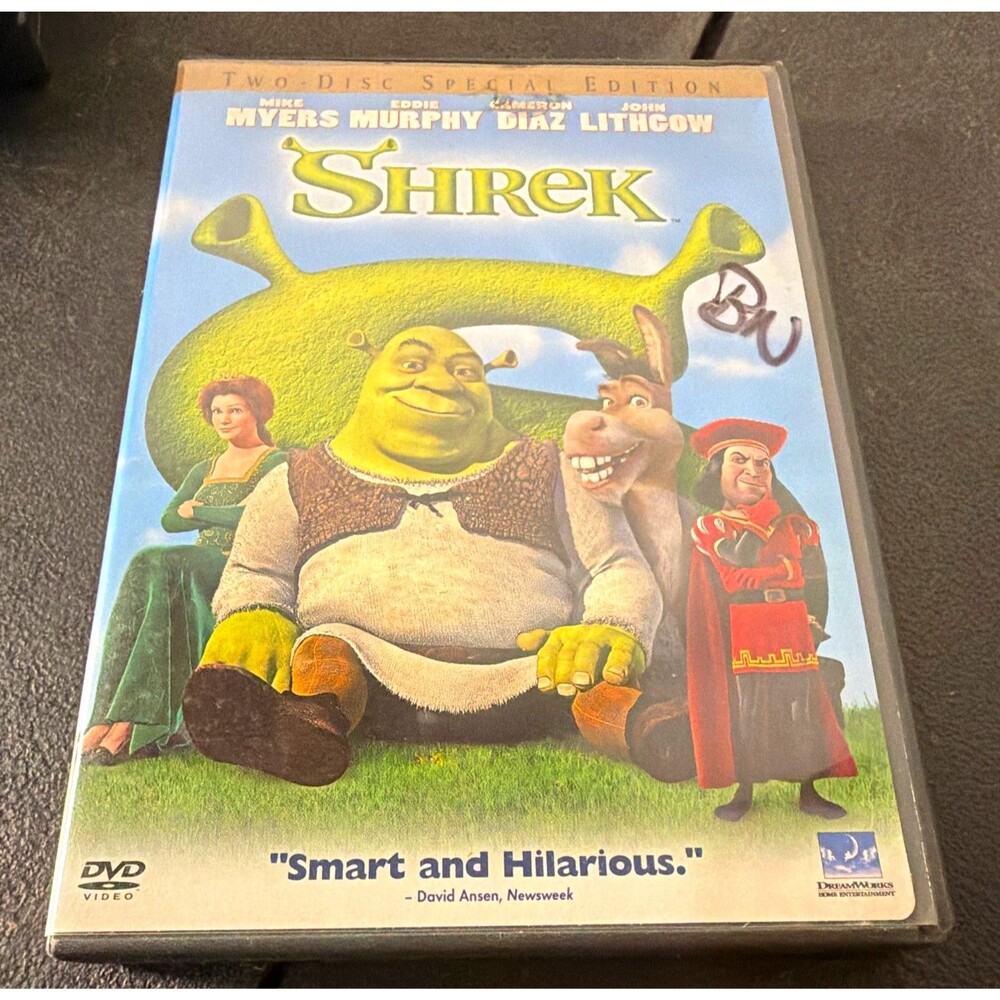 DreamWorks Shrek Special Edition 2-Disc DVD Widescreen PG Eng/Sp/Fre 2001